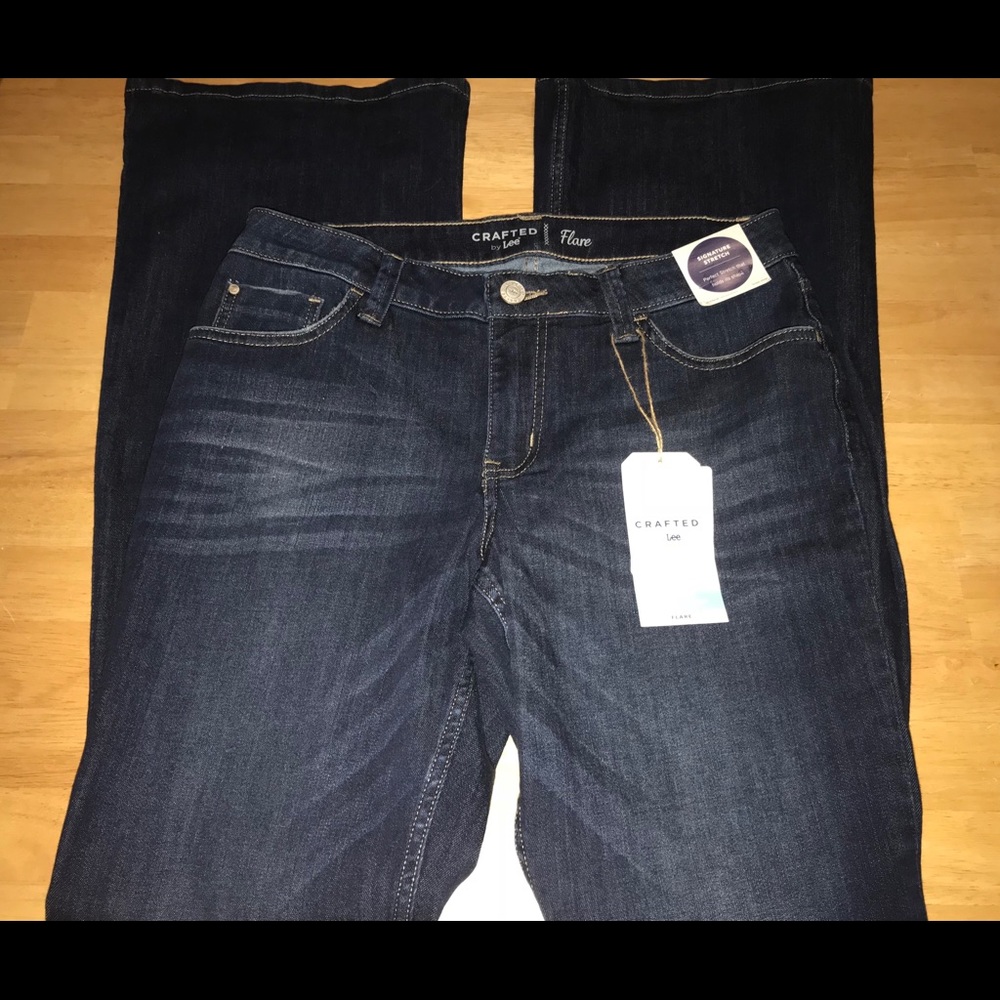 Crafted by Lee Signature Curvy Fit Stretch Flare